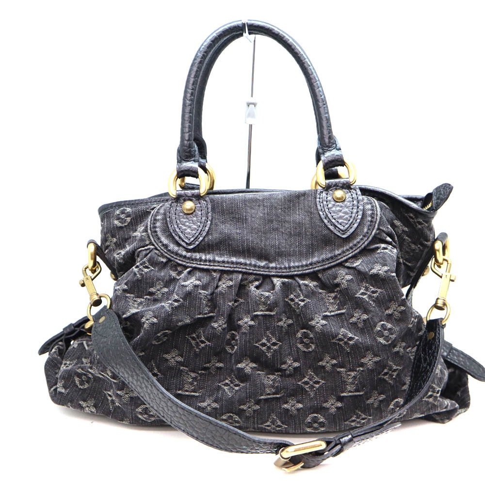 Louis Vuitton Neo Cabby Monogram Denim Black